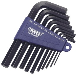 10 piece metric key set 14127